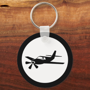 Llavero Keychain del Diseñador de aviones negros