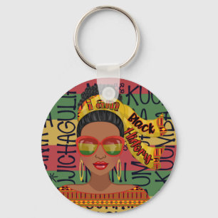 Llavero Keychain del diseñador de moda multicolor de histo