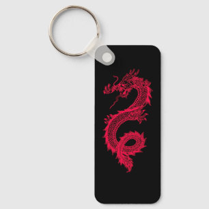 Llavero Keychain del Dragón Rojo