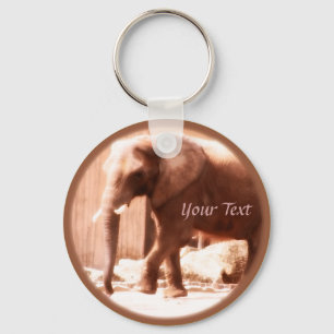 Llavero Keychain del Elefante Africano