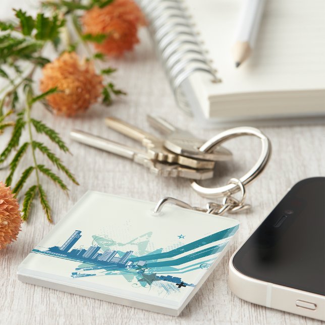 Llavero Keychain del entorno urbano (Subido por el creador)