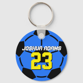 Llavero Keychain del equipo deportivo Azul