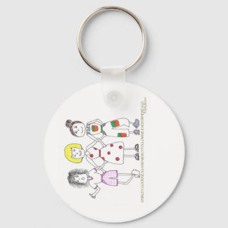 Llavero Keychain del Escuadrón Espiritual