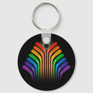 Llavero Keychain del espectro de palos de hockey