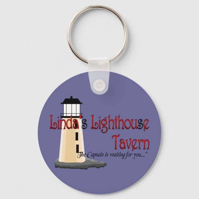 Llavero Keychain del faro de Linda (Anverso)