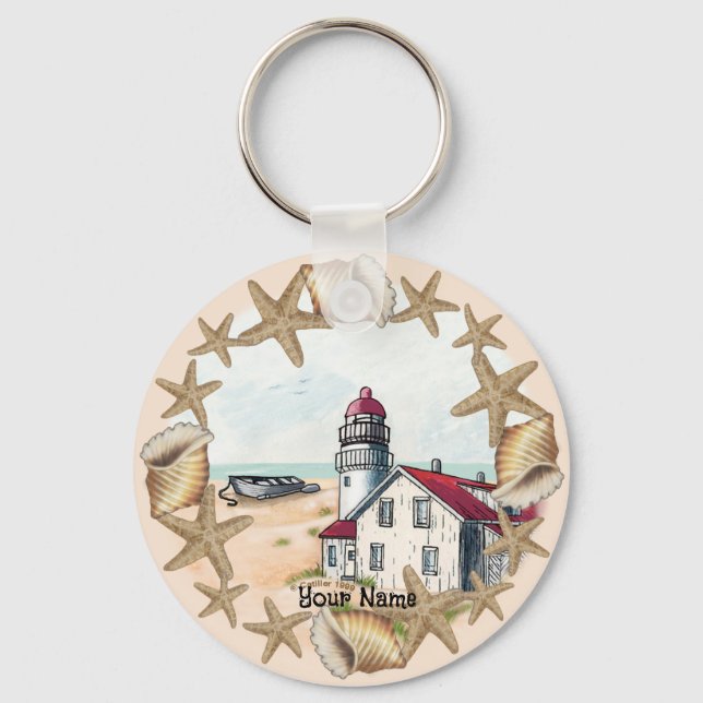 Llavero Keychain del faro marino (Anverso)