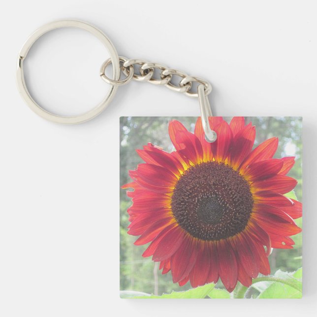 Llavero Keychain del girasol (Frente)