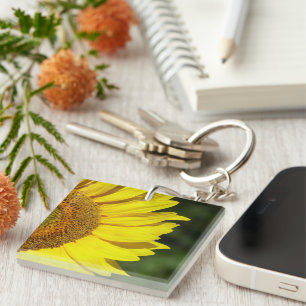 Llavero Keychain del girasol
