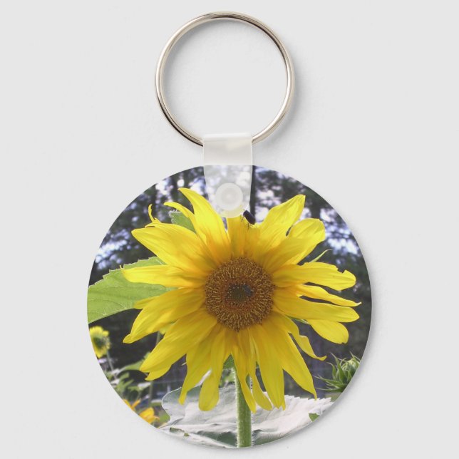 Llavero Keychain del girasol (Anverso)