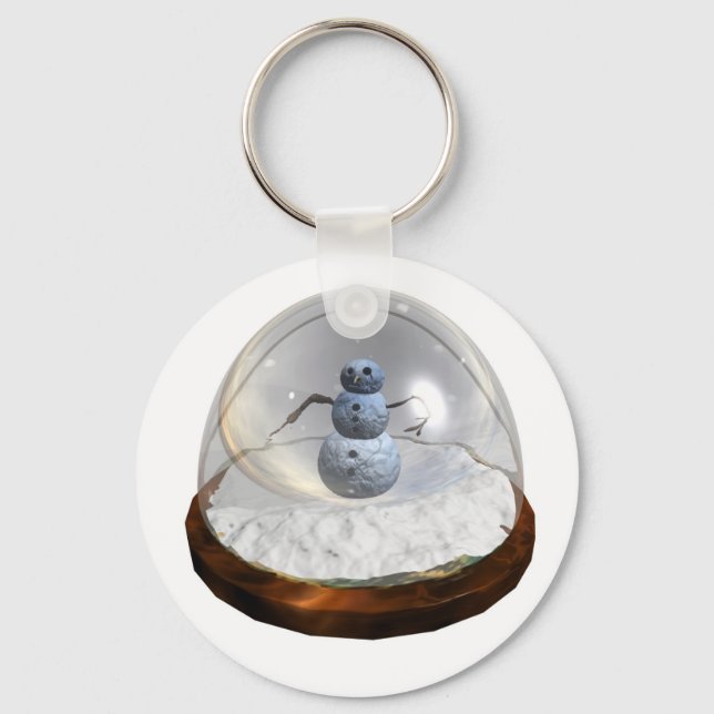 Llavero Keychain del Globe de la Nieve (Anverso)