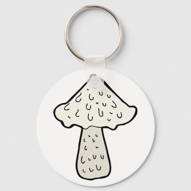 Llavero Keychain del hongo feo (Anverso)