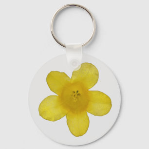 Llavero Keychain del jazmín amarillo