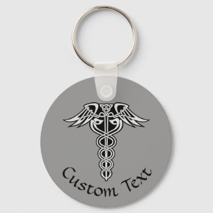 Llavero Keychain del Knot Caduceus Celtic