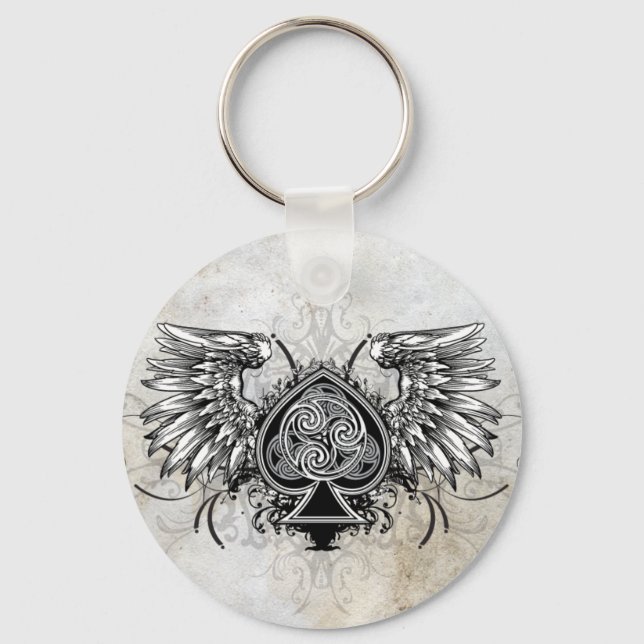 Llavero Keychain del Knot celta de Tattoo Urban Winged (Anverso)