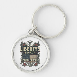 Llavero Keychain del legado de la libertad: un símbolo de 