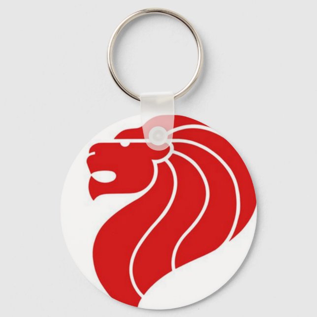 Llavero keychain del logo de singapur (Anverso)