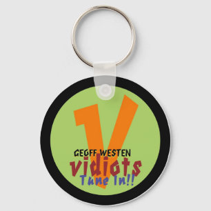 Llavero Keychain del logotipo de Vidiots V