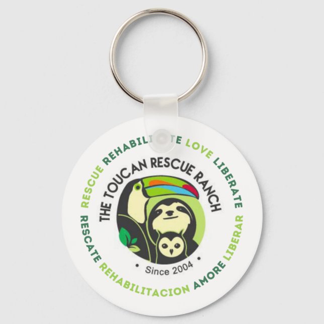 Llavero Keychain del logotipo del Logotipo del Rango de Re (Anverso)
