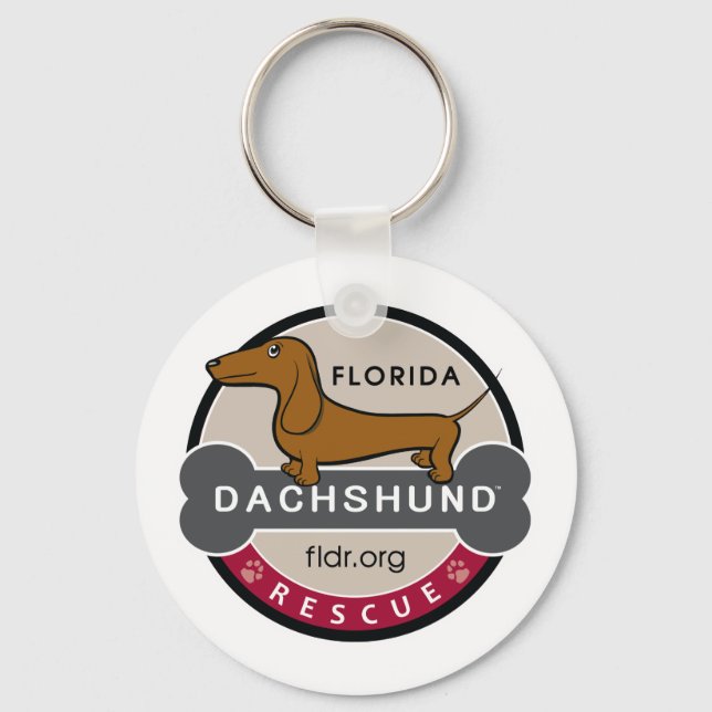 Llavero Keychain del logotipo FLDR (Anverso)