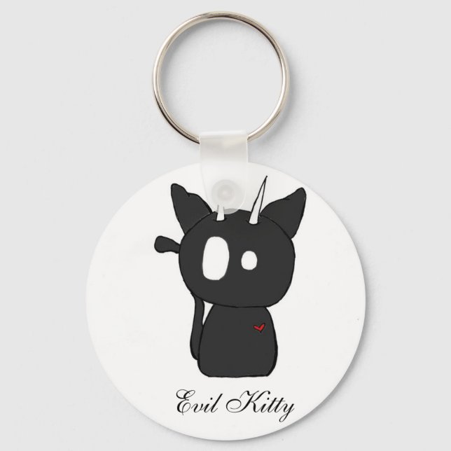 Llavero Keychain del mal Kitty (Anverso)