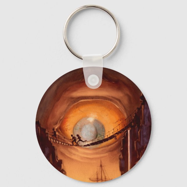 Llavero Keychain del Mar de los Monstruos (Anverso)