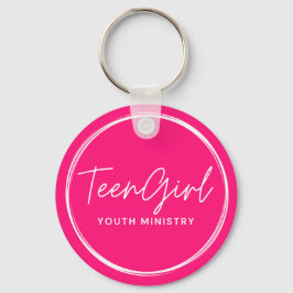 Llavero Keychain del Ministerio de Juventud Chica Adolesce