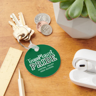 Llavero Keychain del nombre de la mascota del orgullo esco