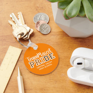 Llavero Keychain del nombre de la mascota del orgullo esco