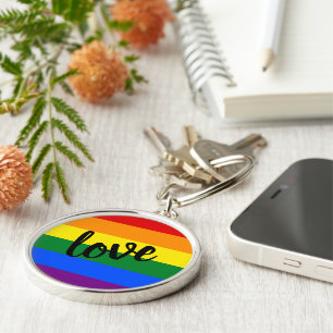 Llavero Keychain del Orgullo del Arcoiris