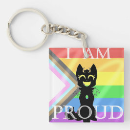 Llavero Keychain del Orgullo Híbrido