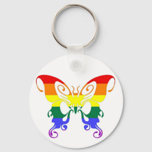 Llavero Keychain del Orgullo Lesbiano