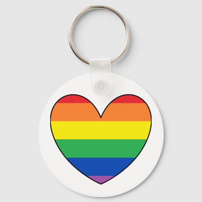 Llavero Keychain del Orgullo LGBT (Anverso)