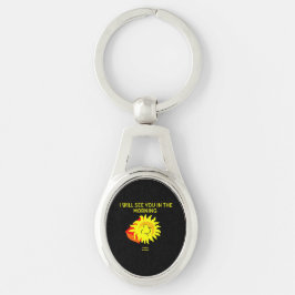 Llavero Keychain del Oval del Sol Nocturno