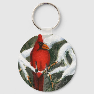 Llavero Keychain del paisaje invernal