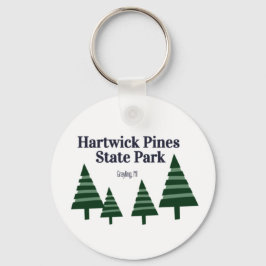 Llavero Keychain del parque estatal Hartwick Pines