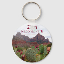 Llavero Keychain del Parque Nacional de Zion