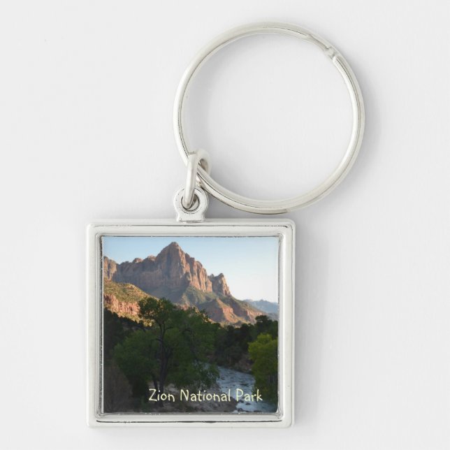 Llavero Keychain del Parque Nacional de Zion (Frente)