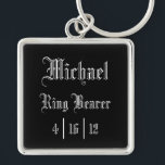 Llavero Keychain del portador de anillo personalizado<br><div class="desc">Keychain del portador de anillo personalizado</div>