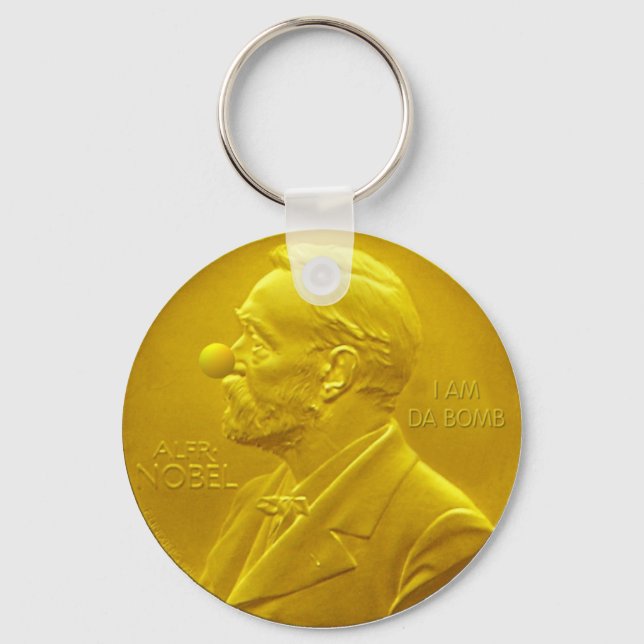 Llavero Keychain del Premio Nobel de la Paz (Anverso)