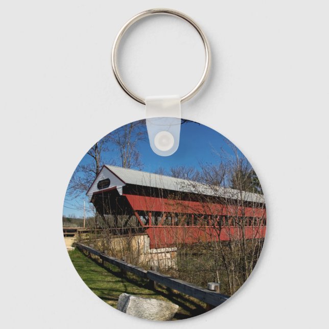 Llavero Keychain del puente de Swift River (Anverso)