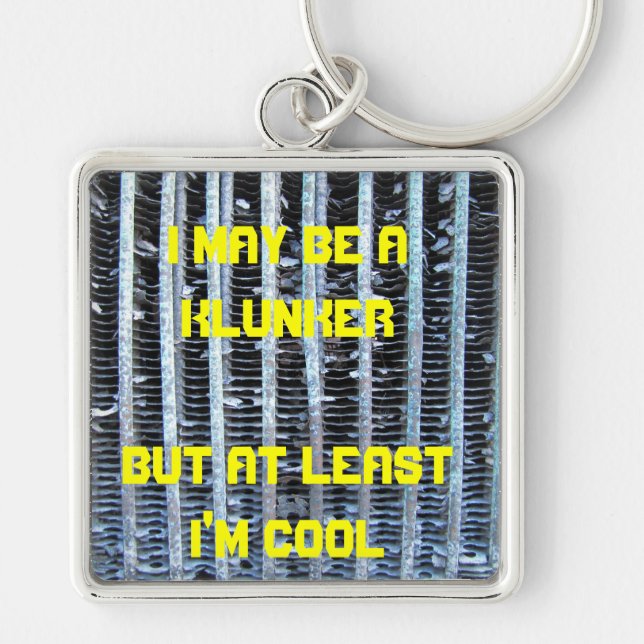 Llavero Keychain del radiador del coche antiguo (Frente)