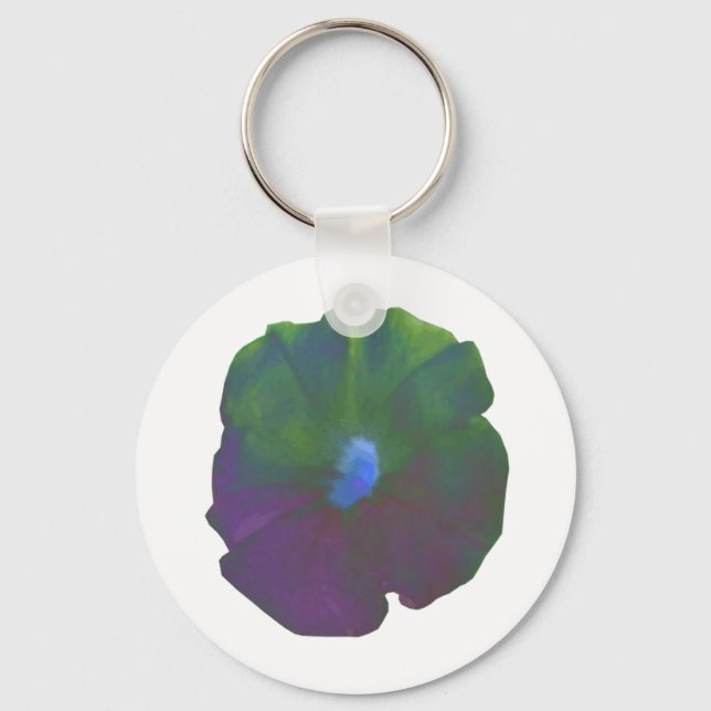 Llavero Keychain del Rainbow Petunia (Anverso)