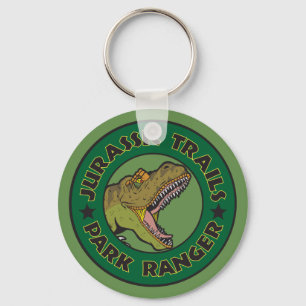 Llavero Keychain del Ranger del Parque Jurásico