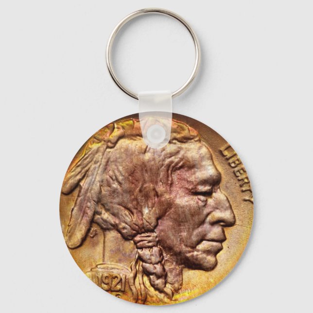 Llavero Keychain del recolector de monedas de níquel de ca (Anverso)