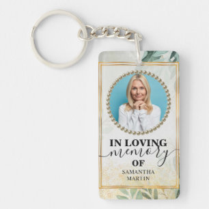 Llavero Keychain del regalo de la Fila del Oro de la Verde