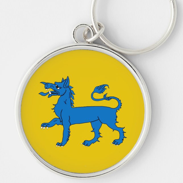 Llavero Keychain del Reino del Este de SCA (Frente)