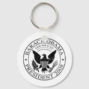 Llavero Keychain del sello presidencial de Barack Obama