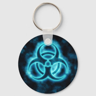 Llavero Keychain del símbolo del peligro de la bimotora de