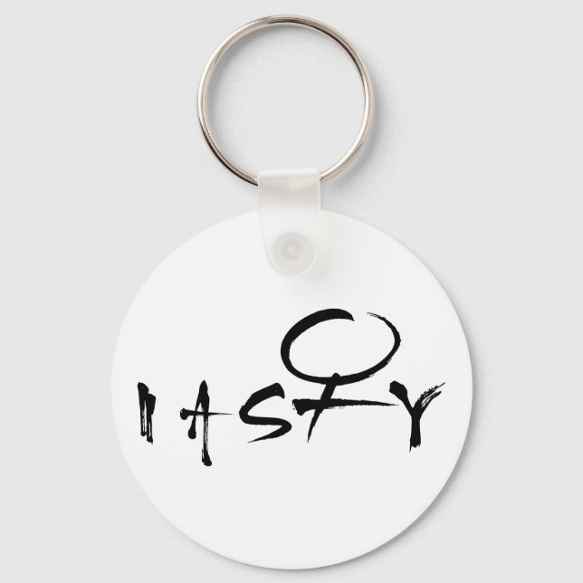 Llavero Keychain del símbolo femenino de la mujer desagrad (Anverso)