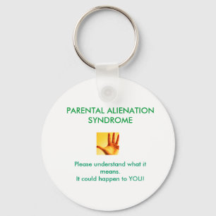 Llavero Keychain del síndrome de alienación parental